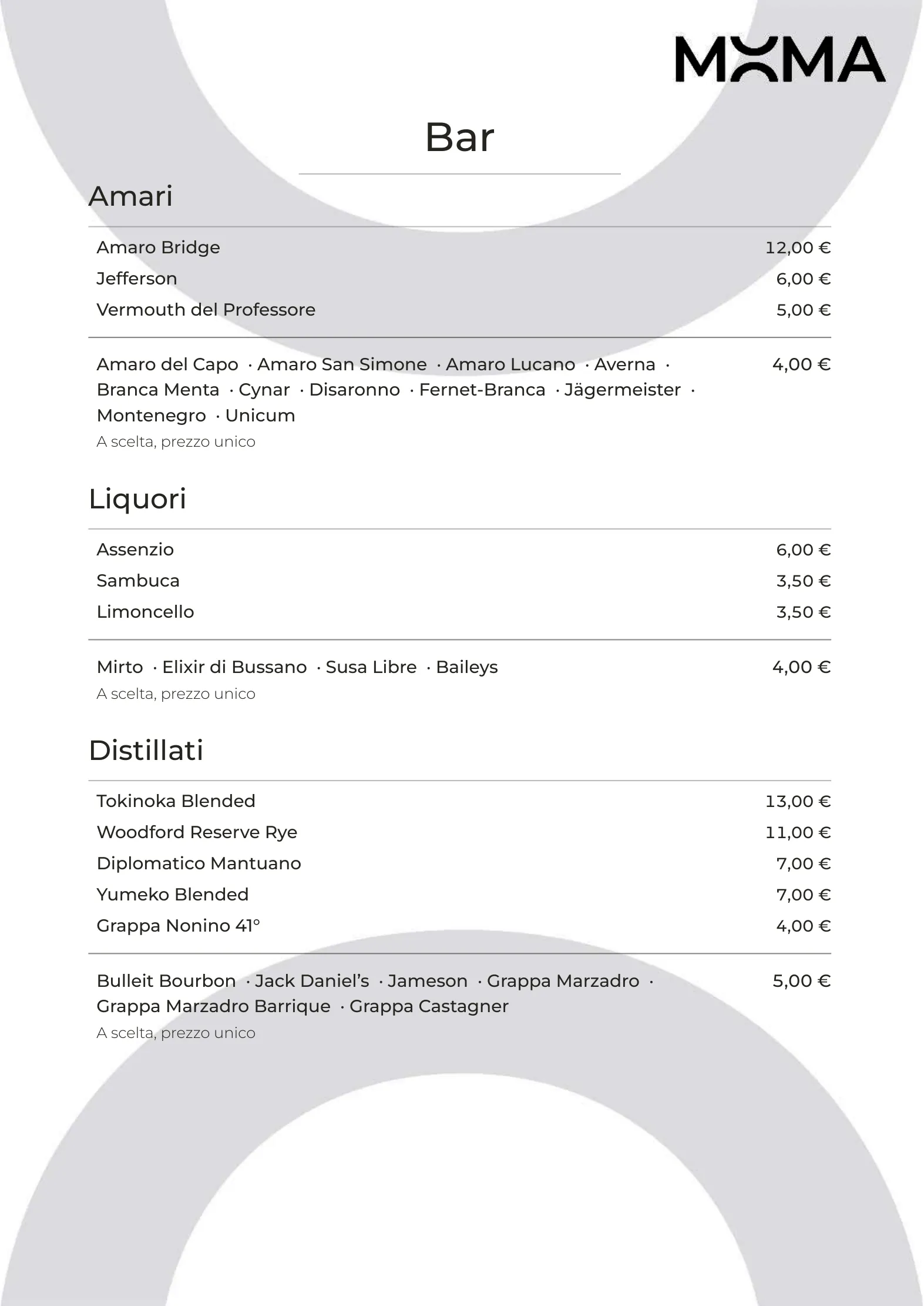 Menu – 6